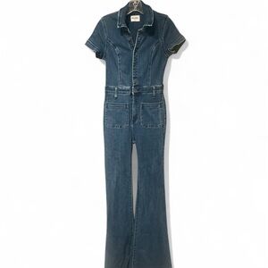 Show Me Your MuMu Everheart Denim Jumpsuit